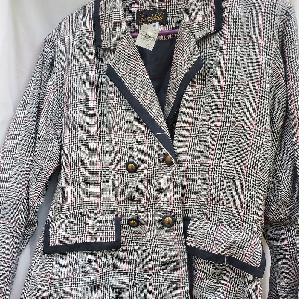 Vintage De'rotchild Blazer Top L